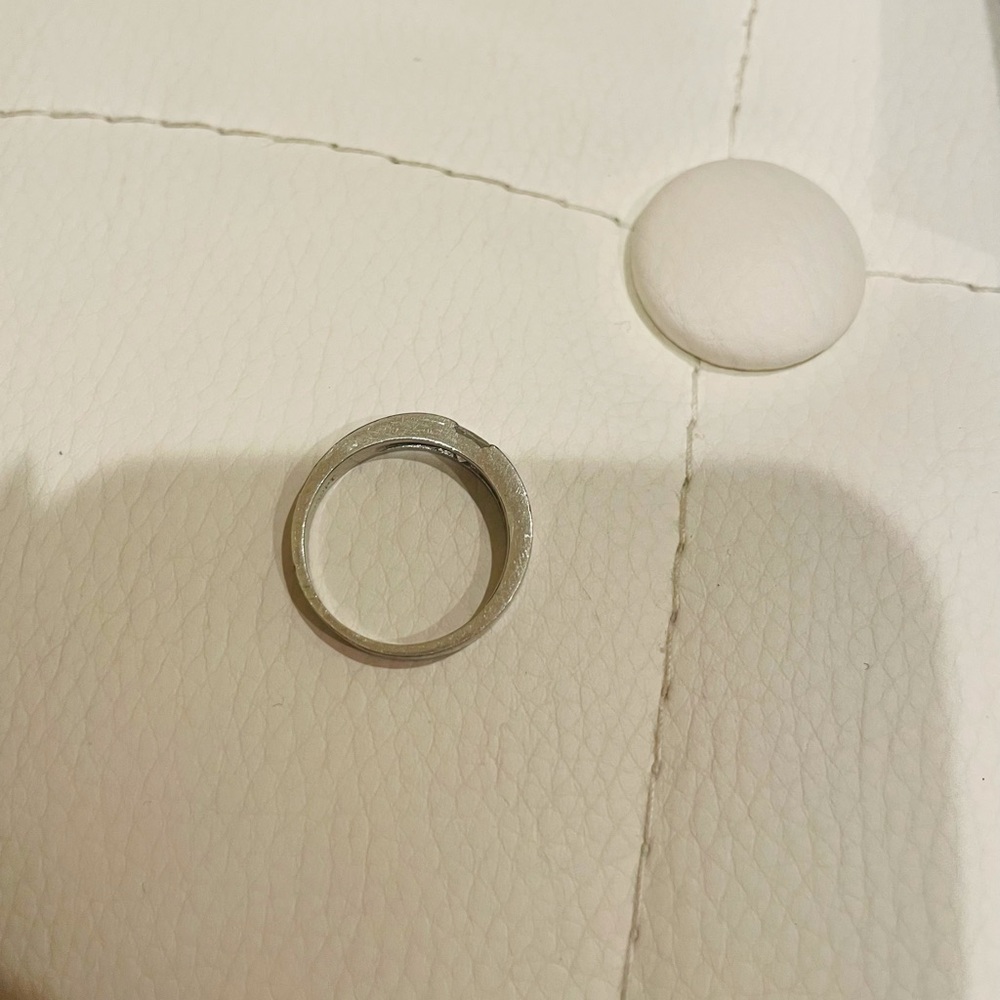 Platinum ring - Picture 3 of 5